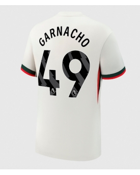 Billige Fotballdrakt Chelsea Alejandro Garnacho #49 Replika Bortedrakt 2025-26 Kortermet Billige Fotballdrakt Chelsea Alejandro Garnacho #49 Replika Bortedrakt 2025-26 Kortermet